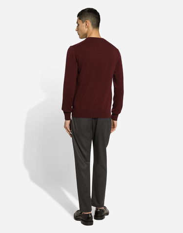 Nohavice Dolce & Gabbana Dolce & Gabbana Wool Jogging Pants Šedá | GYACETGI550S8290, 2