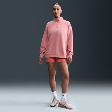 Mikina Nike Sportswear Fleece Quarter-Zip Top Ružová | HV6071-618, 2