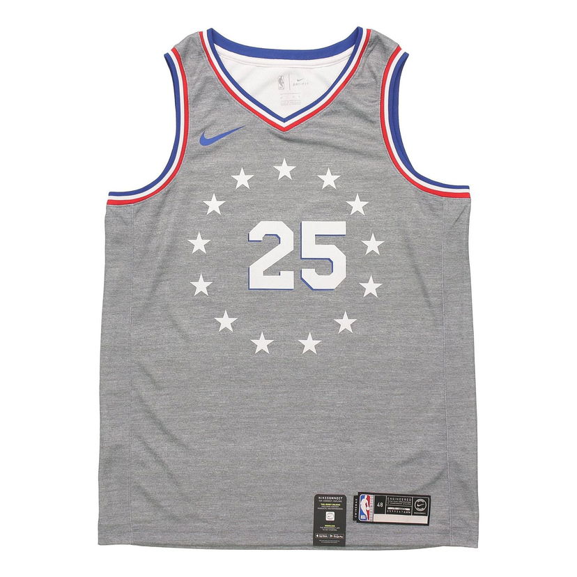 Dres Nike Ben Simmons Philadelphia 76Ers City Edition Swingman Jersey Šedá | AJ4636-065