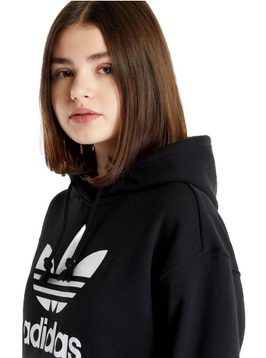 Mikina adidas Originals Trefoil Hoodie Čierna | IB7432