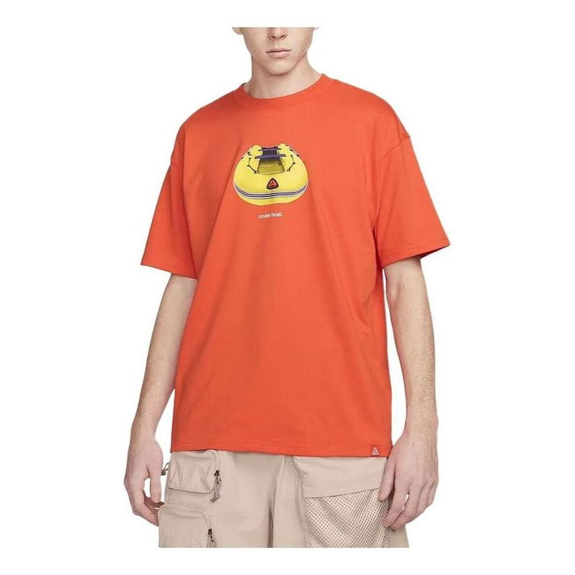 Tričko Nike ACG ACG Cruise Boat Dri-FIT Graphic T-Shirt Oranžová | FQ3726-809