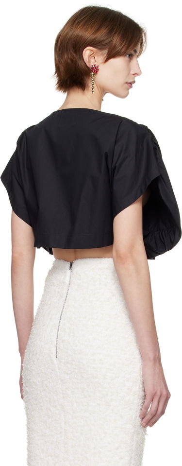 Košeľa Vivienne Westwood Vivienne Westwood Heart Puff Sleeve Blouse Čierna | 1505000J-W009Q-, 2