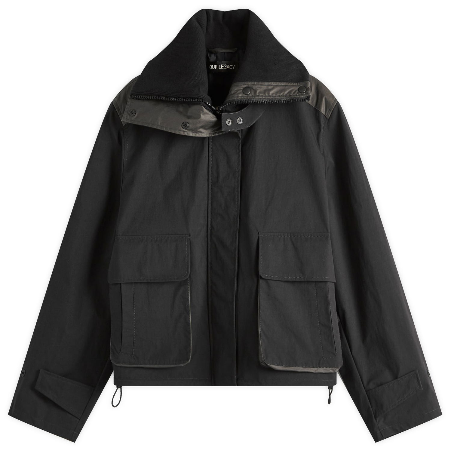 Bunda OUR LEGACY Our Legacy Women's Marine Jacket, Size X-Small Čierna | W2251MSB, 1