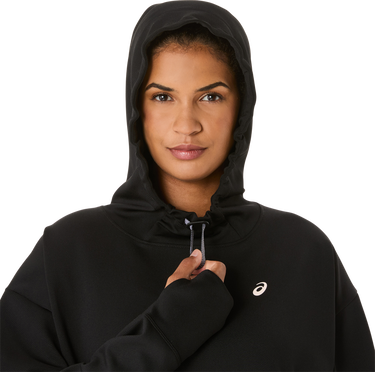 Mikina Asics Asics Nagino Run Adjustable Hoodie Čierna | 2012d142-001, 1