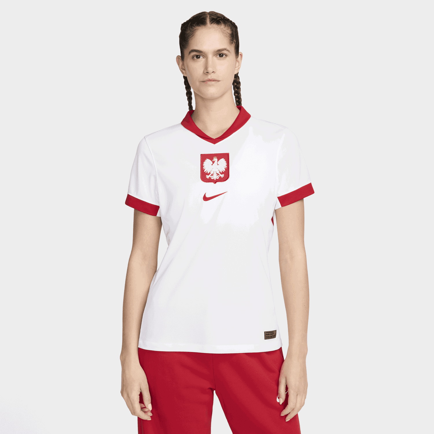 Dres Nike Dri-FIT Poland Stadium 2024/25 Replica Biela | FQ8525-100, 1