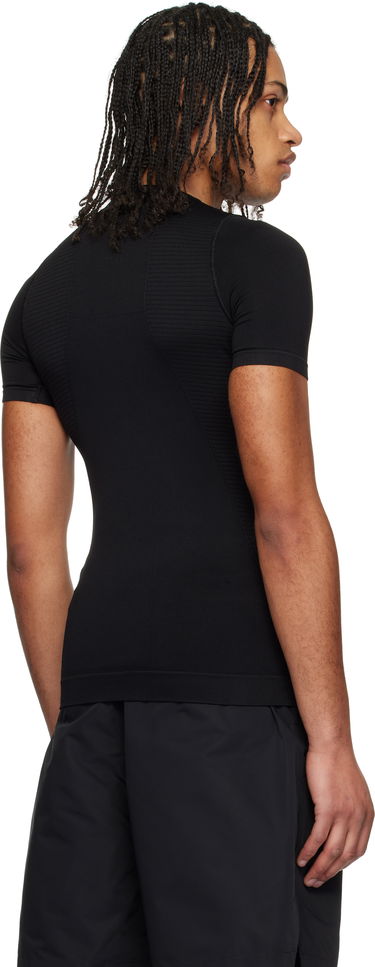 Tričko Rick Owens Rick Owens Hollywood Active Knit Short Sleeve T-Shirt Čierna | RU01E5692 KSP, 2