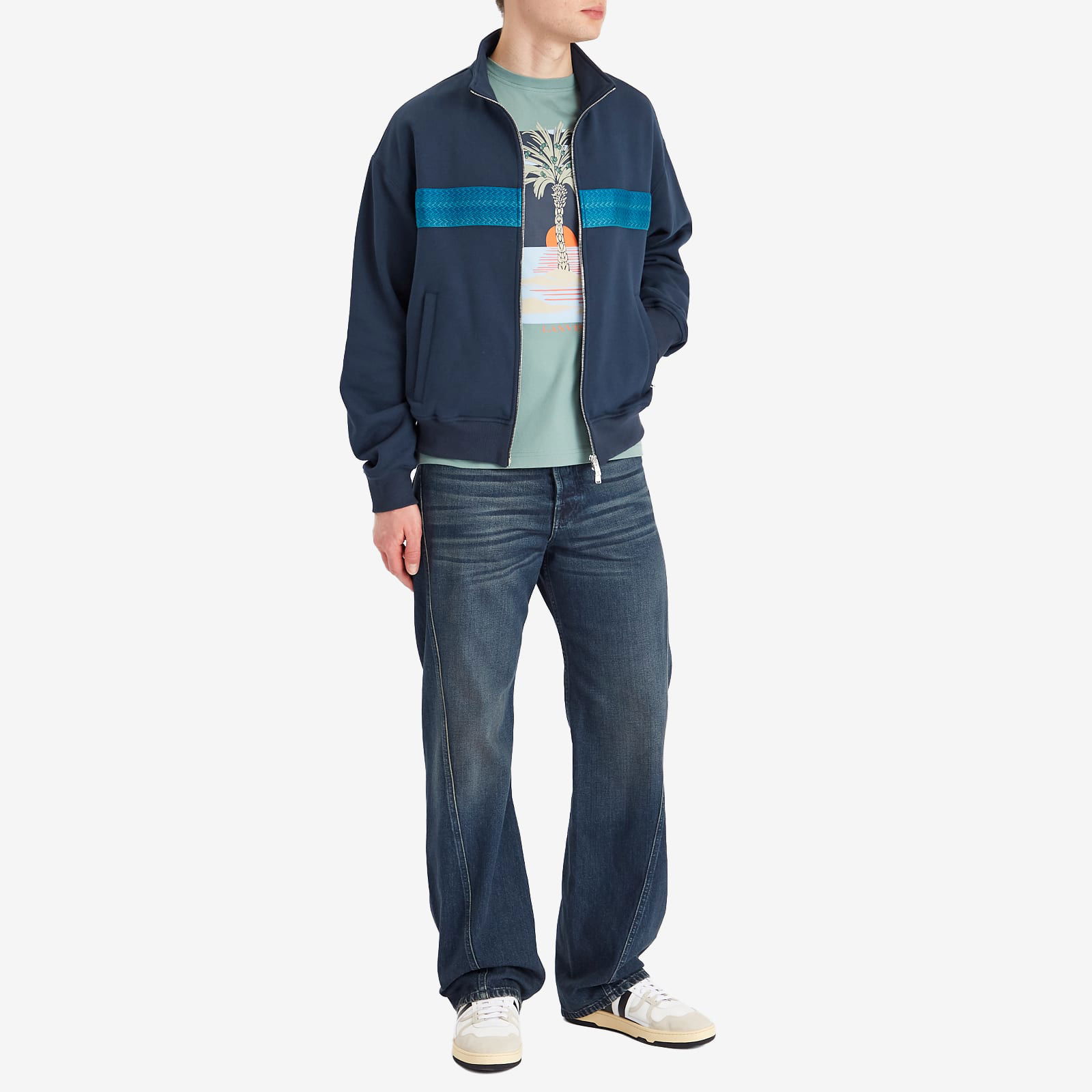 Lanvin Curb Zipped Track Jacket