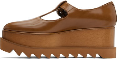 Tenisky a topánky Stella McCartney Elyse T-Bar Platform Mary Janes Hnedá | 810504AP0AQ0, 2