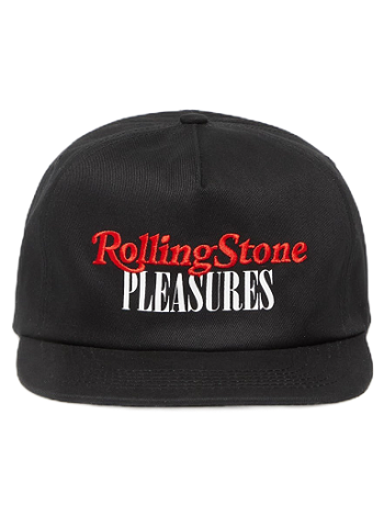 Pleasures Rolling Stone Cap P23SU070 BLACK