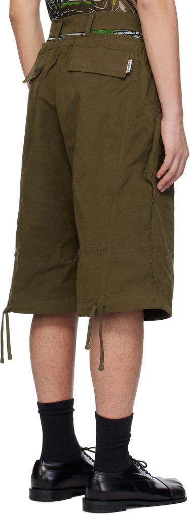 Šortky Ottolinger Ottolinger Baggy Cargo Shorts Zelené | 106-200406-01, 2