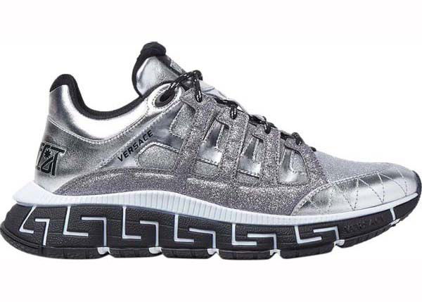 Tenisky a topánky Versace Trigreca Silver Metalická | DSU8094-1A02748_2E930, 0