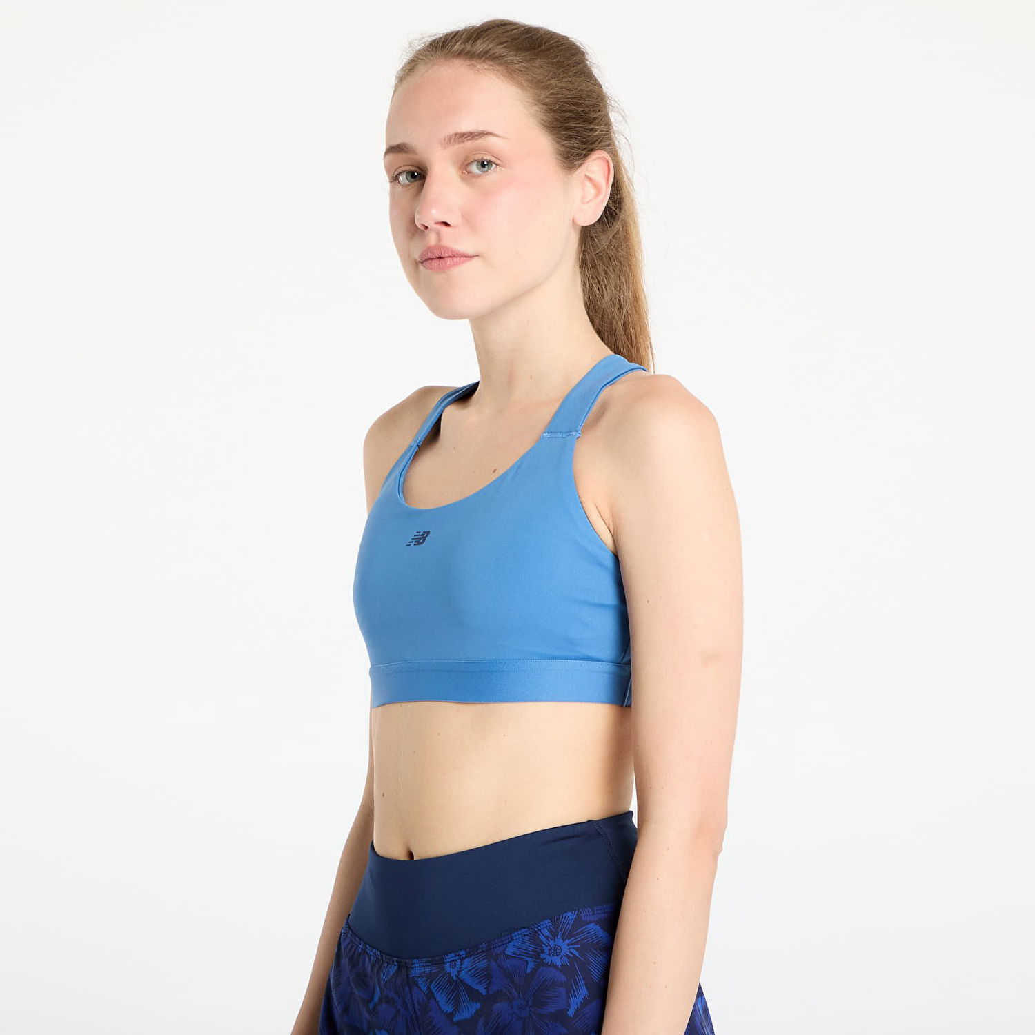 Podprsenka New Balance Essential Train Bra Modrá | WB51035SET, 1