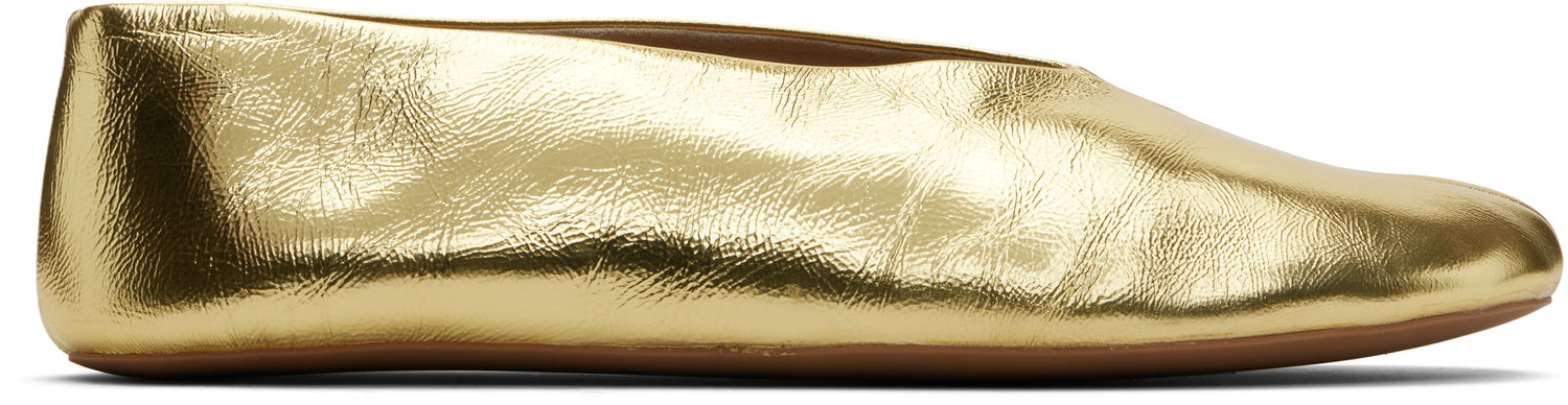 Tenisky a topánky The Row The Row Stella Ballerina Flats Metalická | F1638-M39, 0