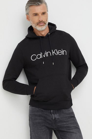 Mikina CALVIN KLEIN Logo Hoodie Čierna | K10K104060.NOS, 0