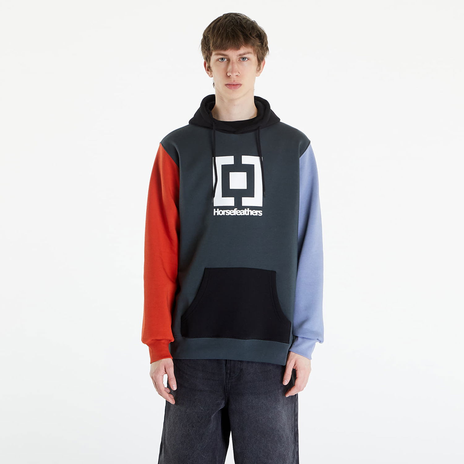 Mikina Horsefeathers Leader Sweatshirt Multicolor III Rôznofarebný | SM1212V, 0
