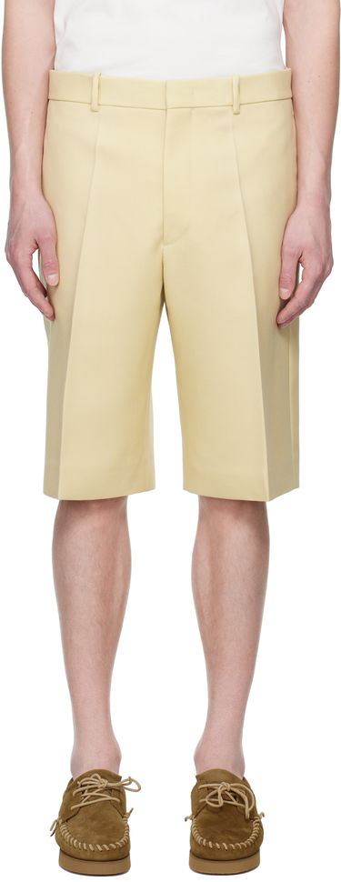 Šortky Jil Sander Jil Sander Wool Canvas Shorts Žltá | J21KA0256_J40005, 0