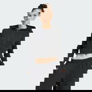 Seasonal Essentials French Terry Cropped Full-Zip Hoodie