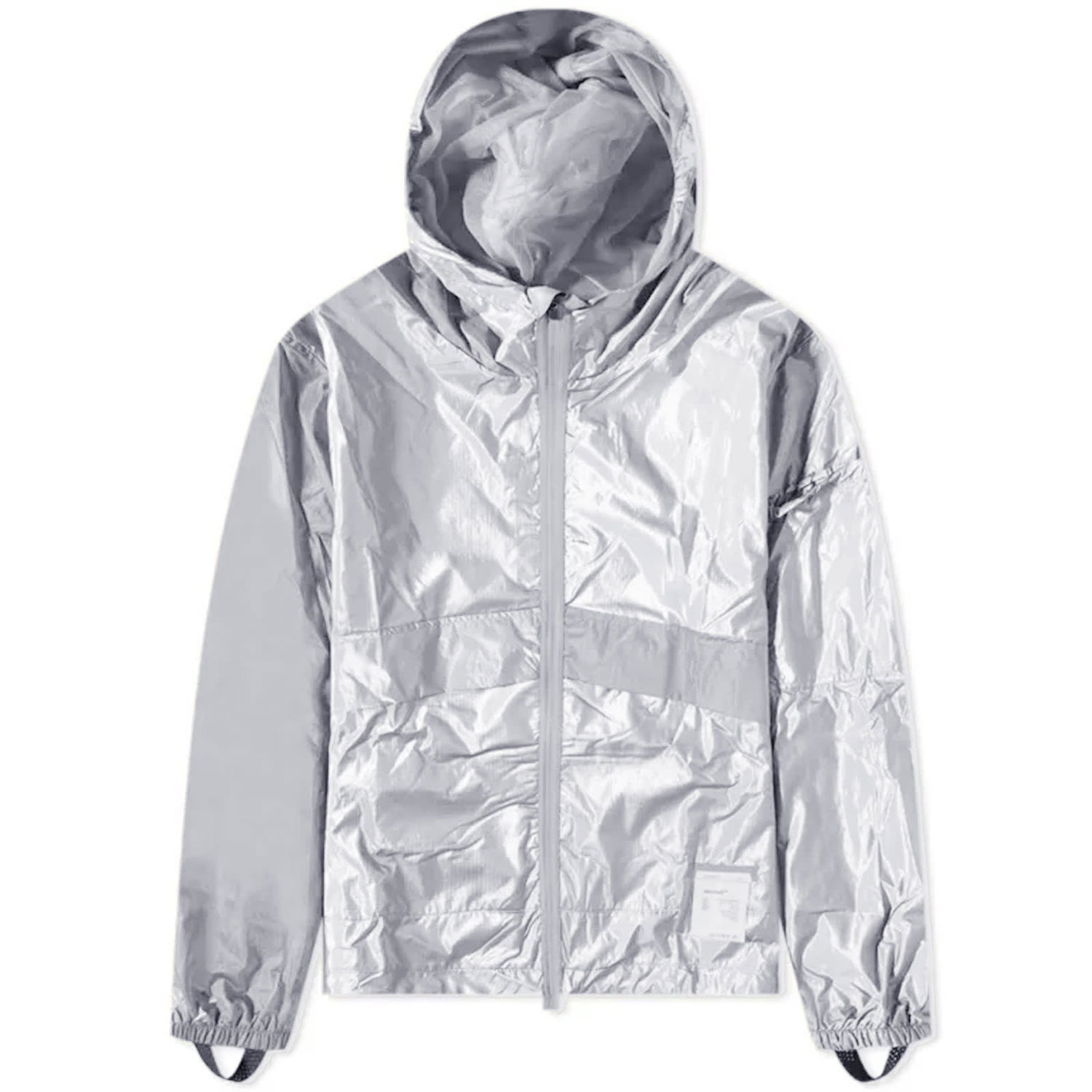 Vetrovka Satisfy SilverShell Packable Windbreaker Metalická | 5102-SI, 0