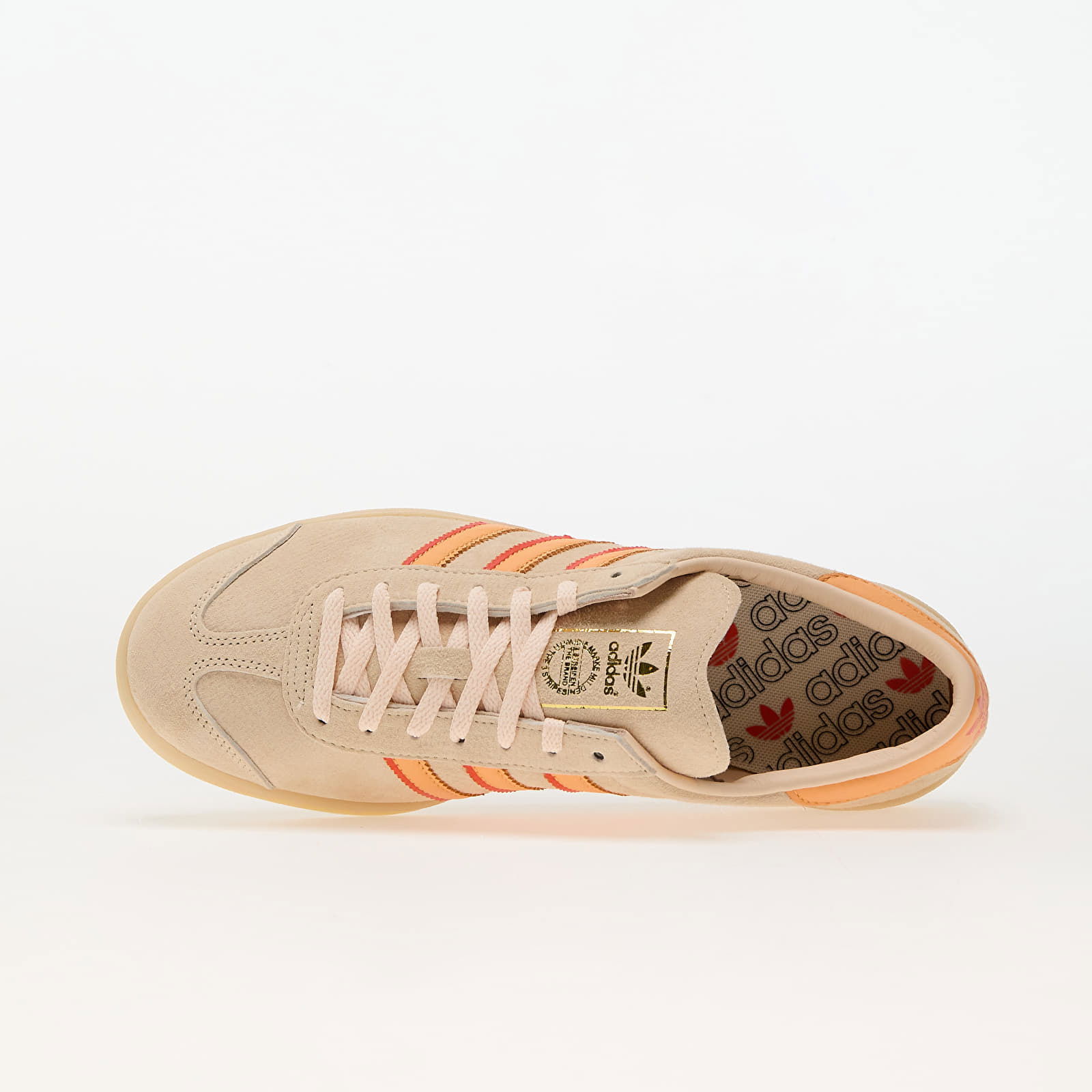 Hamburg 24 Sneakers in Crystal Sand/Hazy Orange/Collegiate Orange