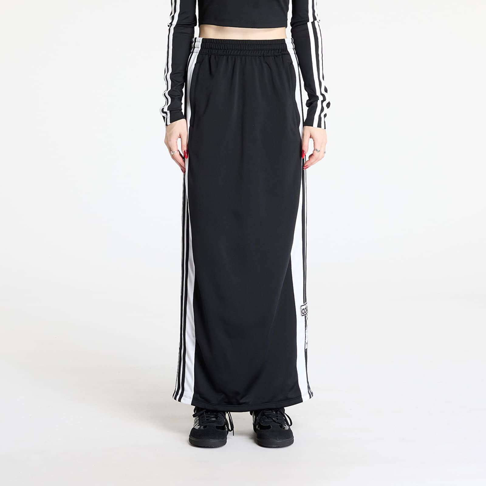 Adibreak Maxi Long Black Skirt