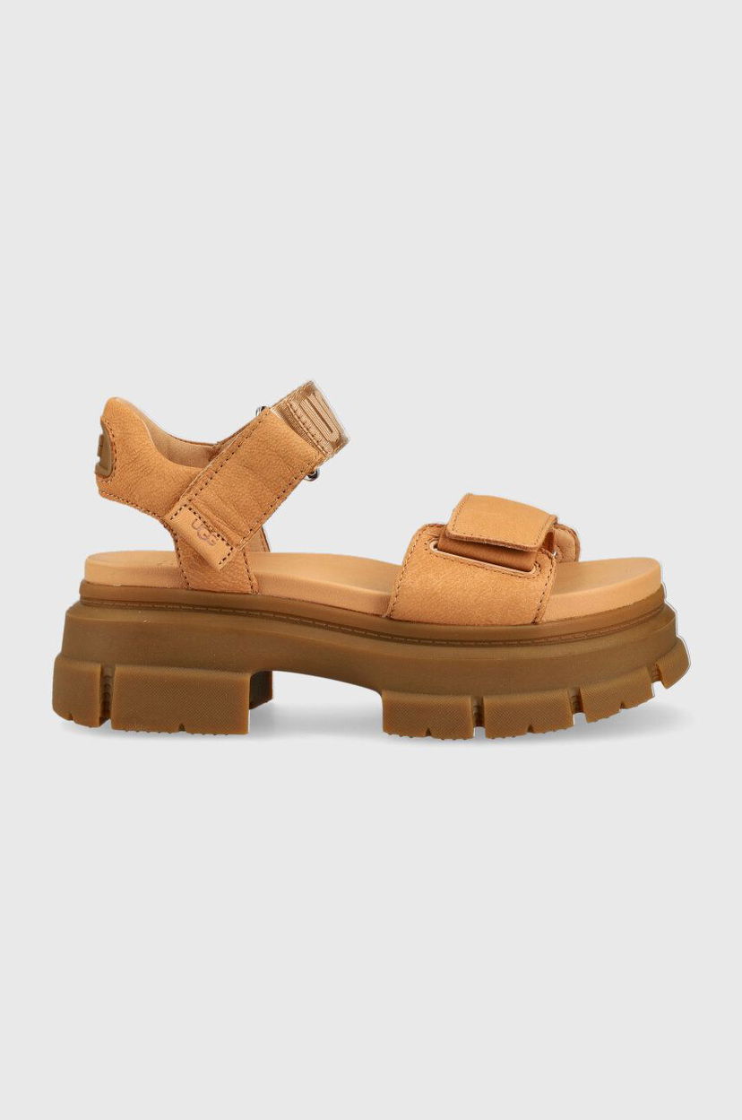 Tenisky a topánky UGG UGG Ashton Ankle Platform Sandals Béžová | 1136764.TOAS
