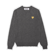 PLAY Gold Heart Crewneck