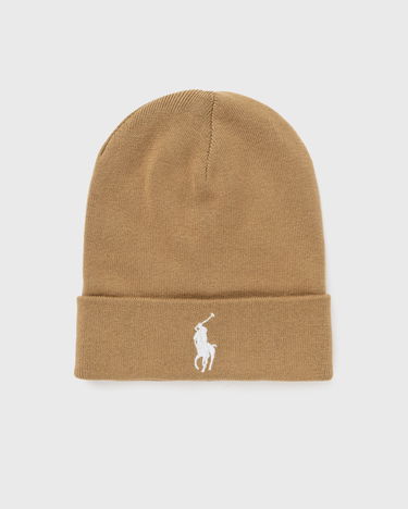 Kulicha Polo by Ralph Lauren Embroidered-Logo Knit Beanie Béžová | 710886138015, 0