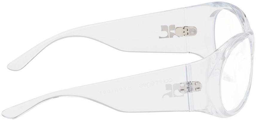 Slnečné okuliare Courrèges Hybrid 01 Sunglasses Biela | 223ALU009AC0006, 1