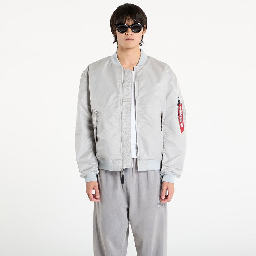 Bomber bunda Alpha Industries Alpha Industries MA-1 CS Bomber Jacket Šedá | 136136-666