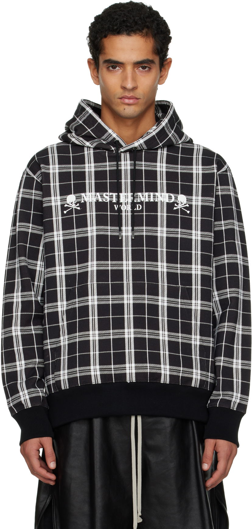 Mikina Mastermind WORLD Plaid OG Logo Hoodie Rôznofarebný | MW25S15-SW025-005