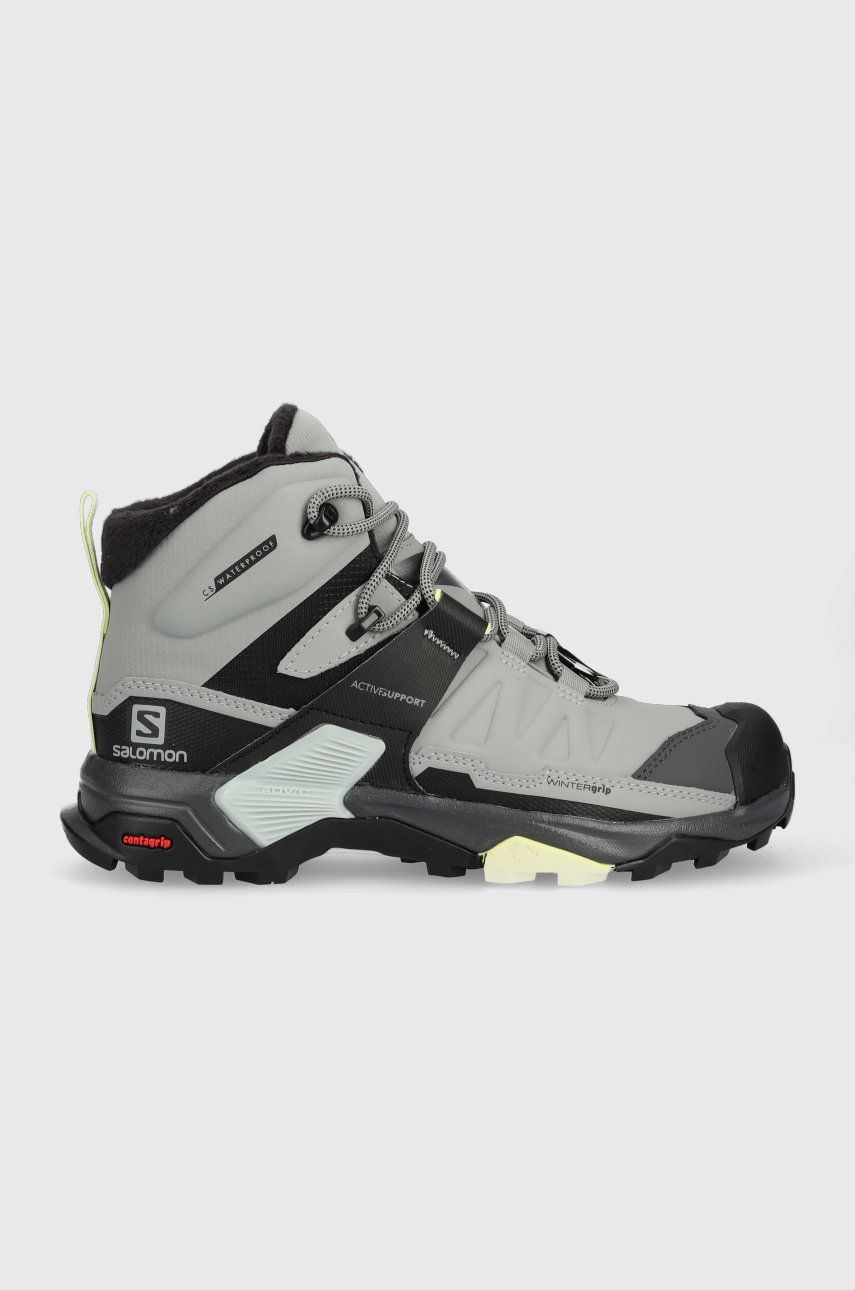 Tenisky a topánky Salomon X Ultra 4 Mid Winter Šedá | L41365000, 0