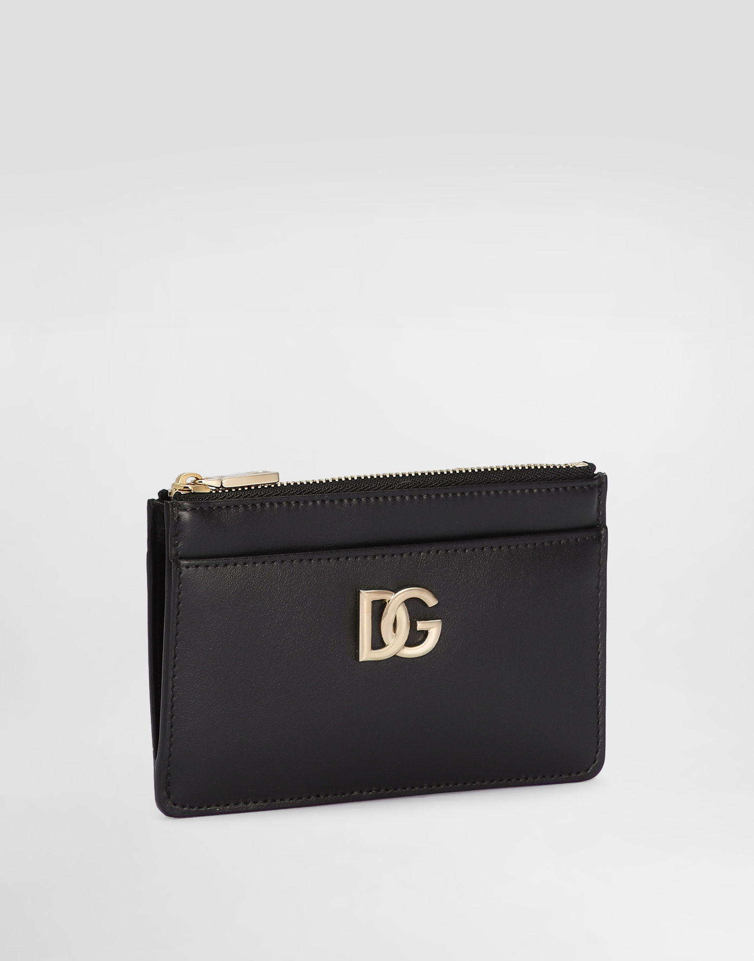 Peňaženka Dolce & Gabbana Calfskin Card Holder With Dg Logo Čierna | BI1261AW57680999, 1