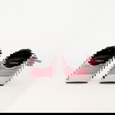Tenisky a topánky Off-White Pink & Black Out Of Office Sneakers Ružová | OGIA007F24LEA0011030, 4