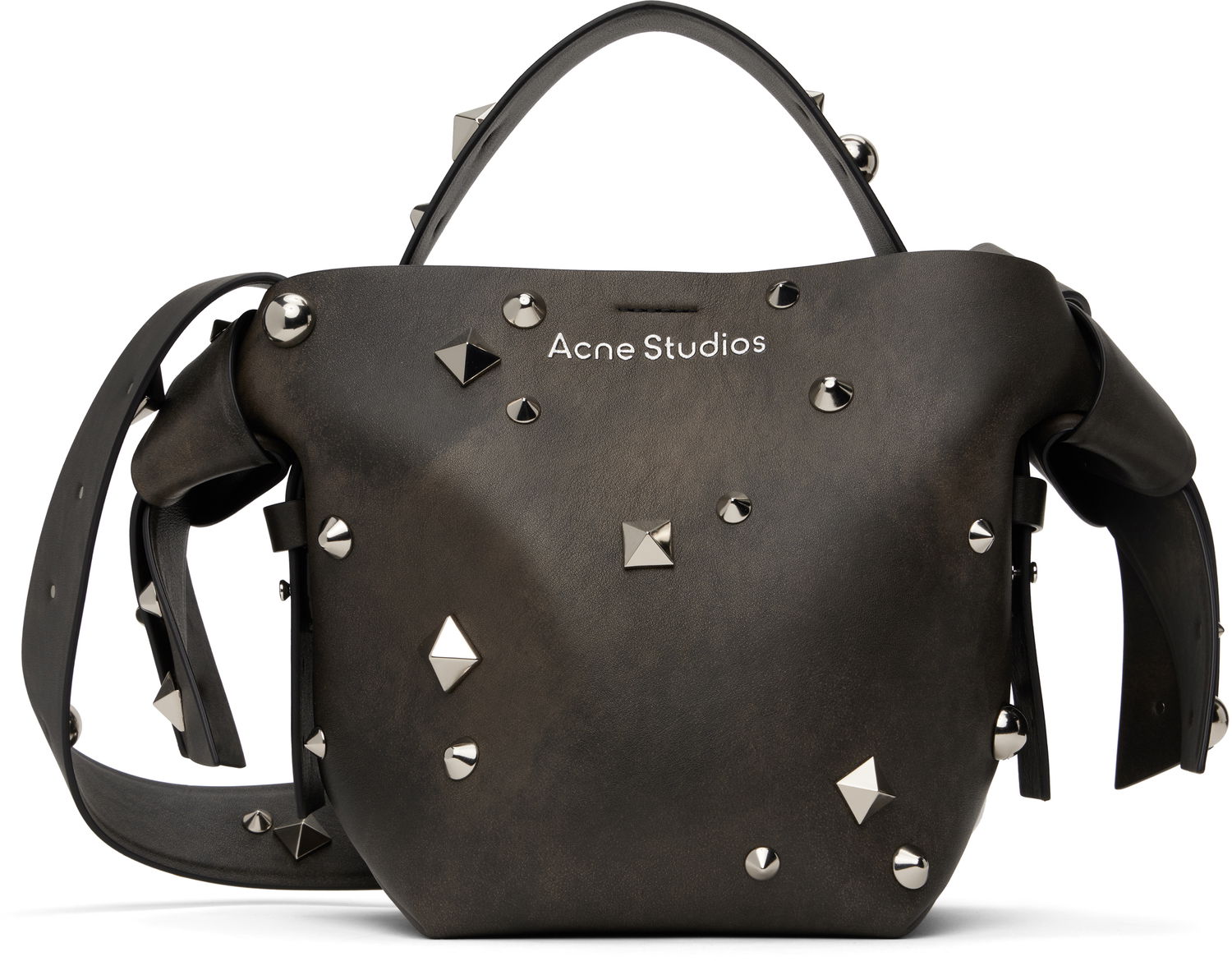 Taška cez rameno Acne Studios Midi Shoulder Bag Hnedá | A10330-, 0
