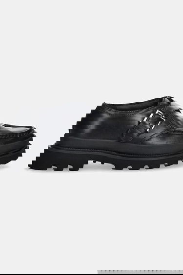 Tenisky a topánky Clarks Originals Badell Monk Moc Toe Chunky Sole Shoe Čierna | 26183269, 1