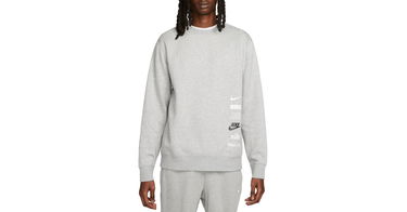Mikina Nike Club Fleece+ Sweat Šedá | dx0781-063, 1
