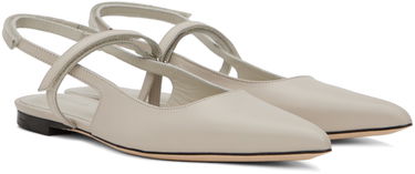 Starostlivosť o obuv BY FAR BY FAR Jess Slingback Ballerina Flats Béžová | 23CAJESFPELINAP, 3
