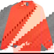 x WTAPS Crew Sweat Orange