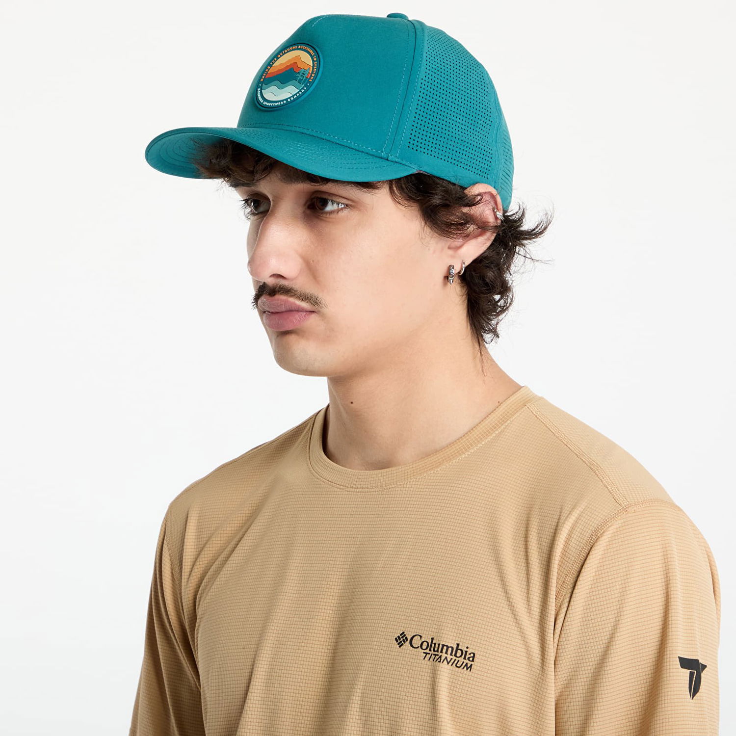 Šiltovka Columbia Columbia Mountaincap™ 3D Stretch Snap Back Cap Tyrkysová | 2105091364, 0