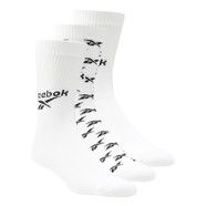 Ponožky Reebok CL FO Crew Sock 3P Biela | GG6682, 0