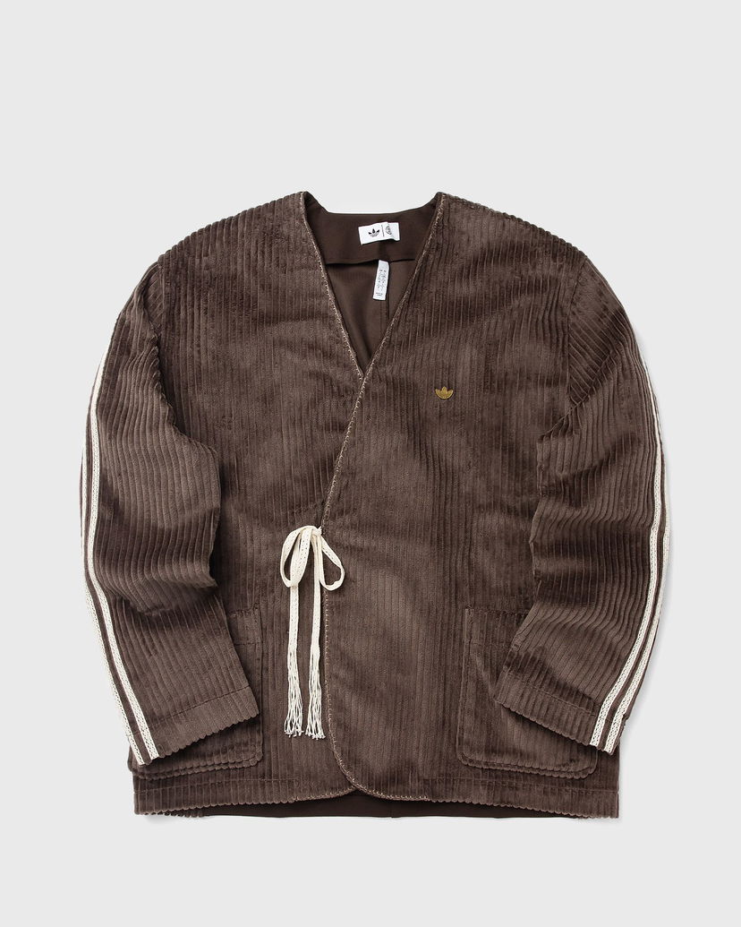 Bunda adidas Originals CLOT Corduroy Wrap Jacket Hnedá | JM2827