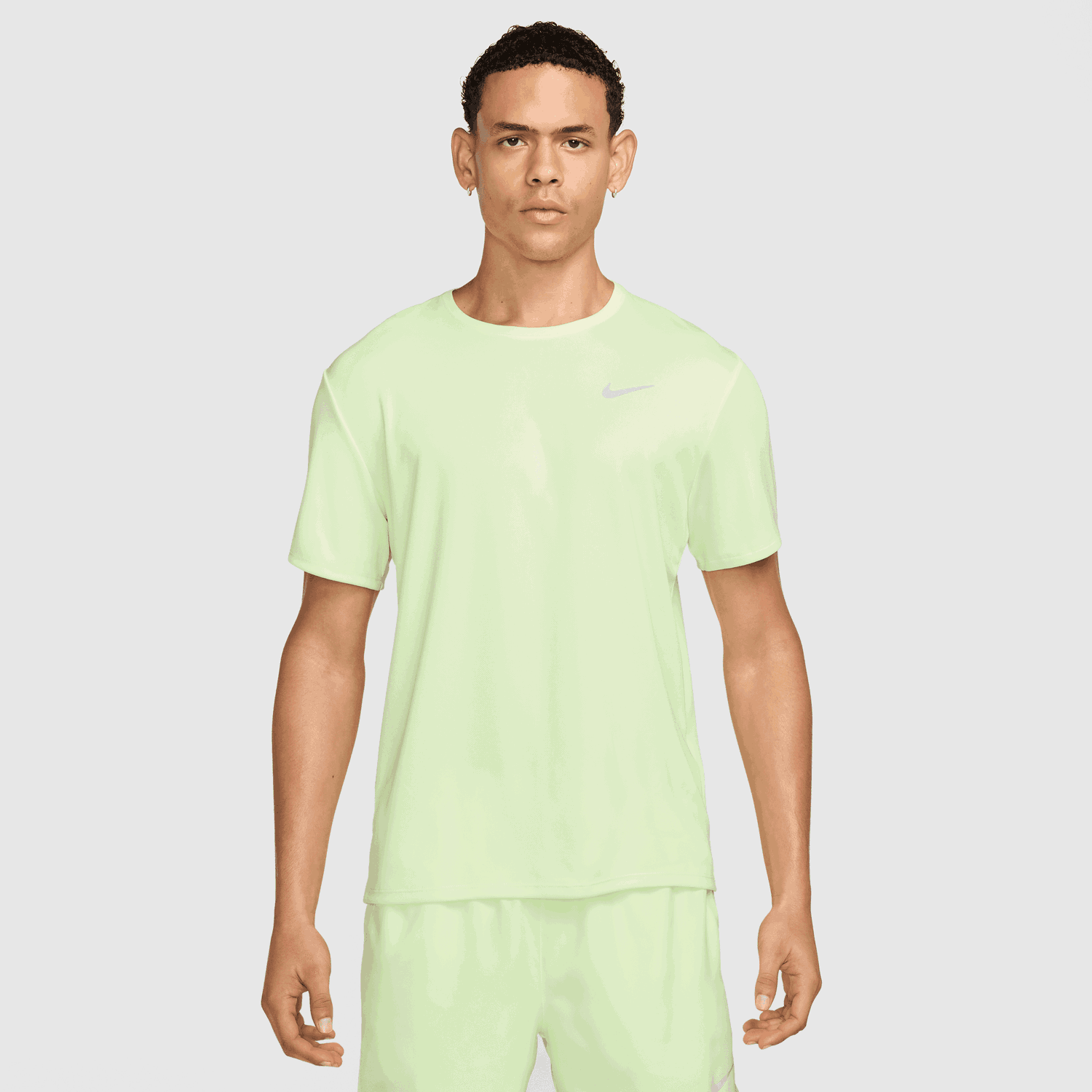 Tričko Nike Miler Dri-FIT UV Short-Sleeve Running T-Shirt Zelené | DV9315-701, 0