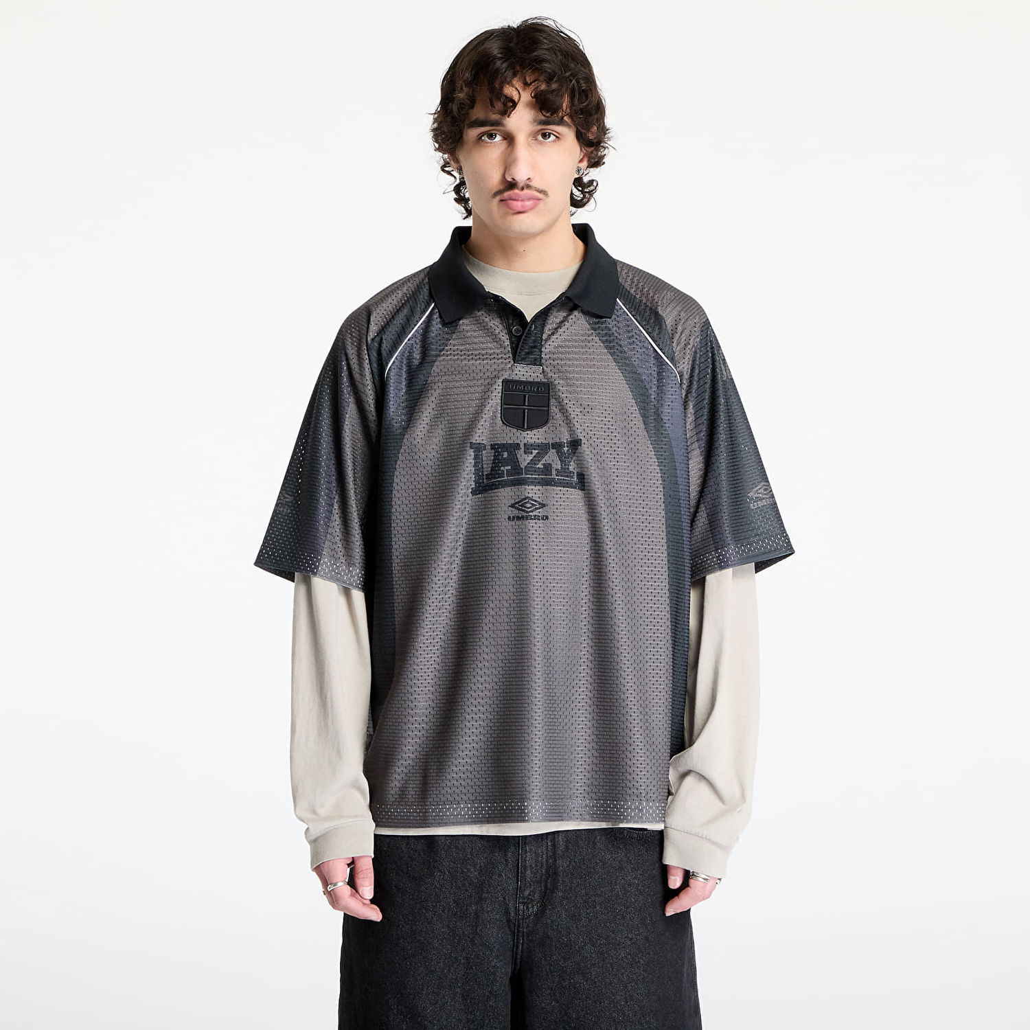 Dres Umbro Umbro 97/98 Lazy Polo Shirt Šedá | UBMW0248FA165 GRN0036, 0