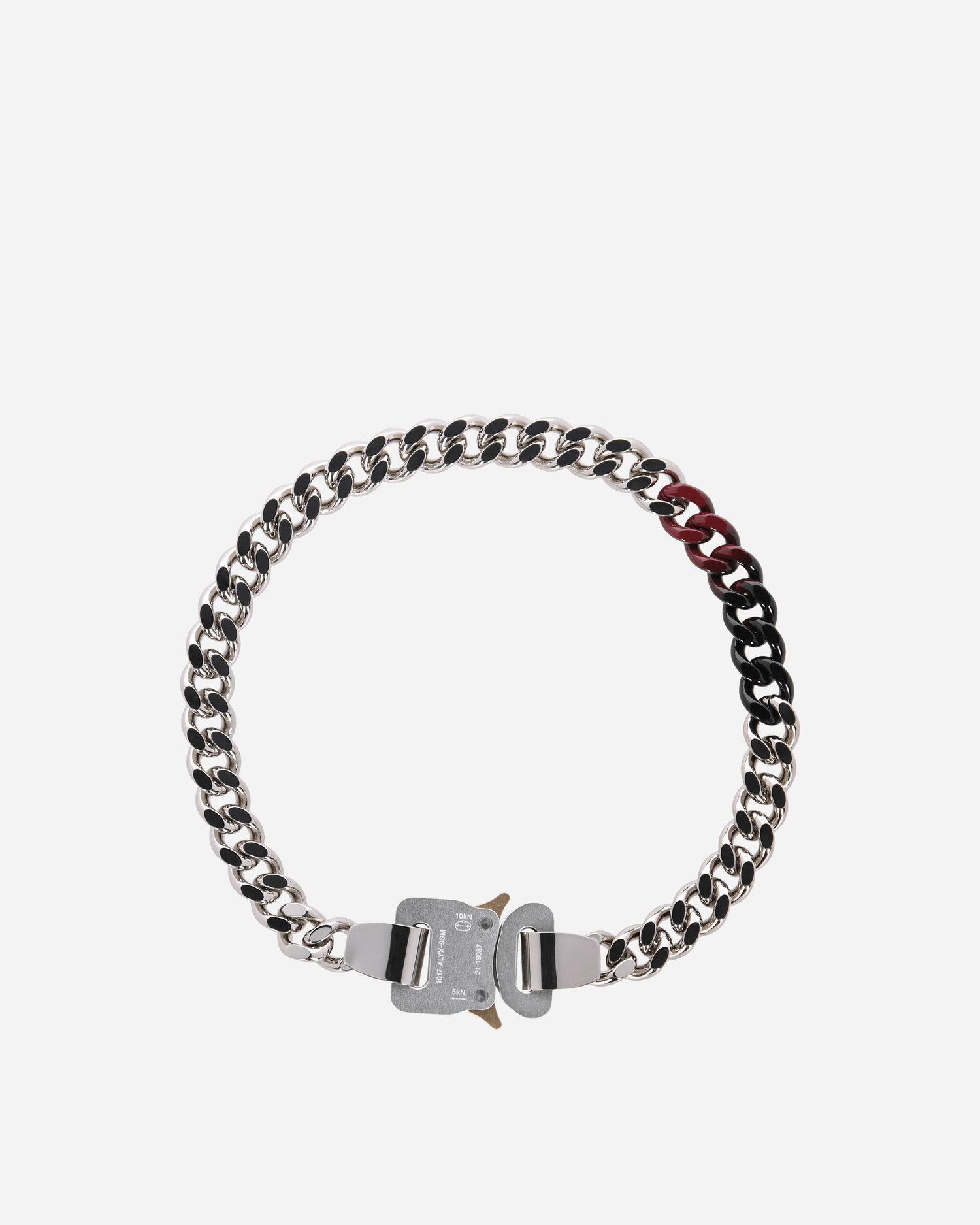 Náhrdelník 1017 ALYX 9SM Exclusive Signature Buckle Necklace Šedá | AXUJW0175OT01 MTY0001, 0