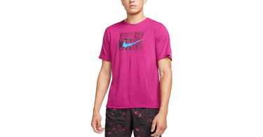 Tričko Nike Dri-FIT Miler D.Y.E. T-Shirt Ružová | dq6508-549, 1
