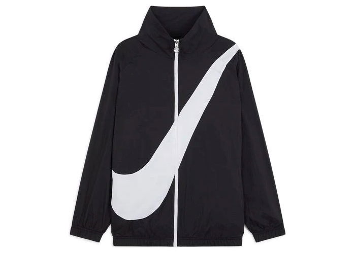 Bunda Nike Sportswear Swoosh Woven Jacket Čierna | BV3685-011, 0