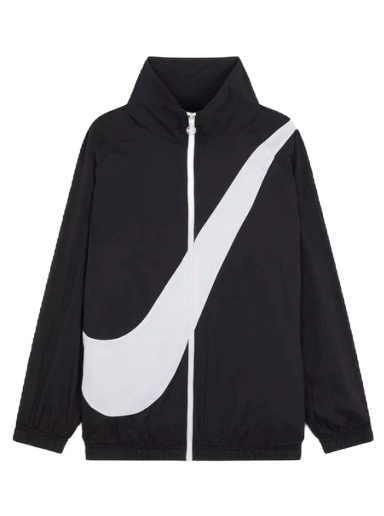 Bunda Nike Sportswear Swoosh Woven Jacket Čierna | BV3685-011