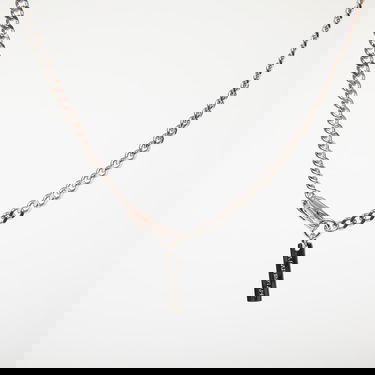 Náhrdelník BAPE A BATHING APE Sta Necklace Silver Metalická | 001GDK301003M SVR, 1