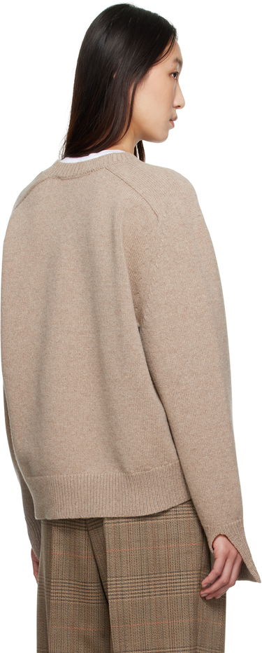 Sveter Róhe Róhe Sleeve Wrap Sweater Béžová | 416-23-320, 2