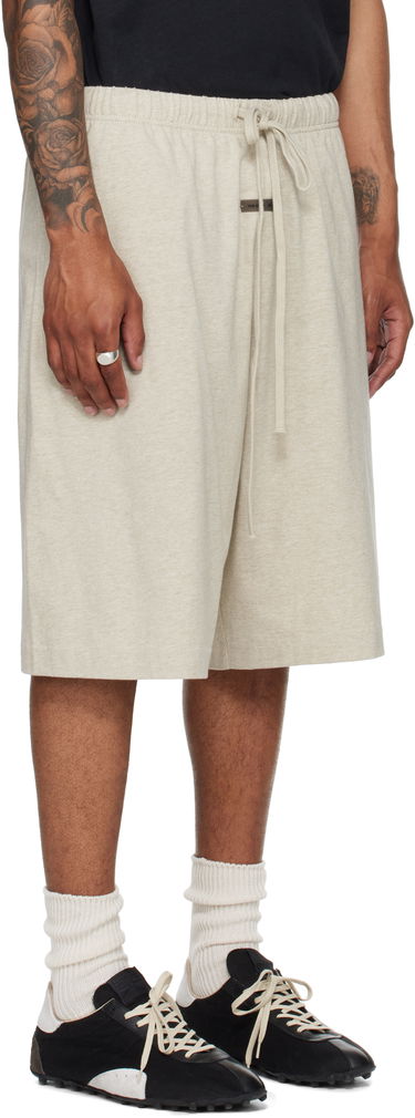 Šortky Fear of God Fear of God ESSENTIALS Jersey Basketball Shorts Béžová | 160SP254612F, 1